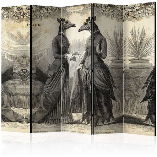  Paravan u 5 dijelova - Conversation II [Room Dividers] 225x172 Slike