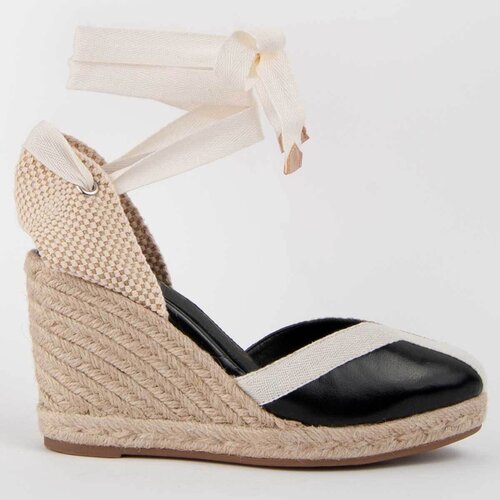 Leindia Espadrile 102984 Črna Cene