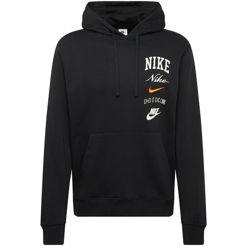 Nike Sportswear M NK CLUB BB PO HDY STACK GX, muški duks, crna FN2634 Slike