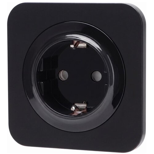Aigostar Zidna utičnica sa okvirom SCHUKO 250V/16A crna Slike