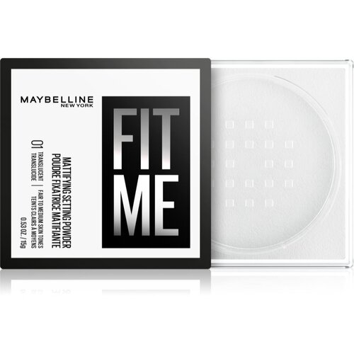 Maybelline Fit Me! Powder matirajući puder u prahu nijansa 01 Translucent 15 g Slike