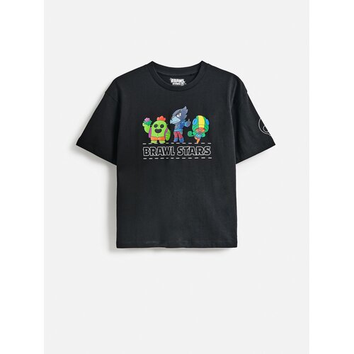 Reserved Majica kratkih rukava Brawl Stars - crno Cijene
