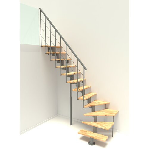 Minka stepenice comfort top turn siva bukva Slike