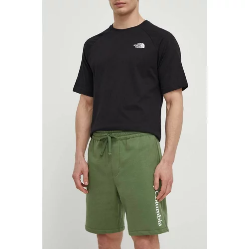 Columbia Kratke hlače za muškarce, boja: zelena
