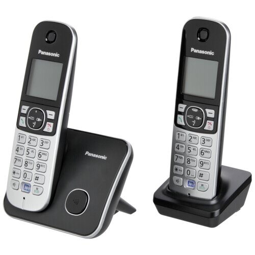 Panasonic KX-TG6812GB black Slike