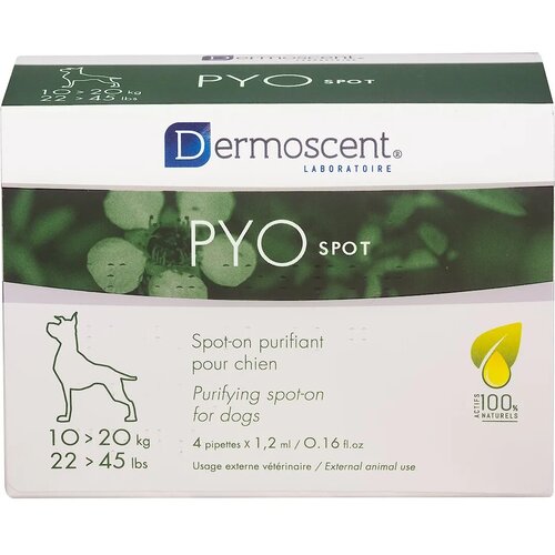 Dermoscent PYOspot spot-on za pse 10-20 kg Slike