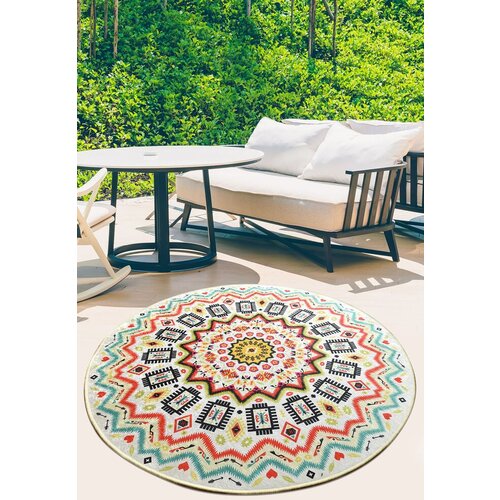 Conceptum Hypnose tepih Mandala Balkon, Ø140cm, Šareni Cene
