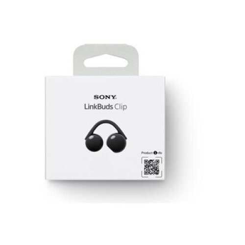 Sony LinkBuds Clip, slu&scaron;alke odprtega tipa, Black Cene