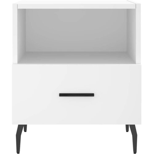  Noćni ormarići 2 kom bijeli 40x35x47,5 cm od konstruiranog drva Slike