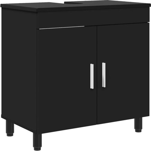vidaXL Kopalni&scaron;ka enota Črna 60 x 35 x 60 cm Inženirski les, (5000246186) Cene