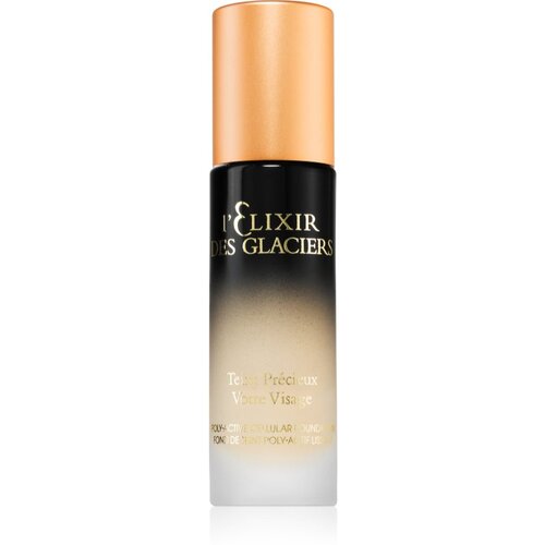 Valmont l' Elixir Des Glaciers Teint Précieux visoko prekrivni tekoči puder za glajenje kože in zmanjšanje por odtenek Rosy Beige in New York 30 ml Cene