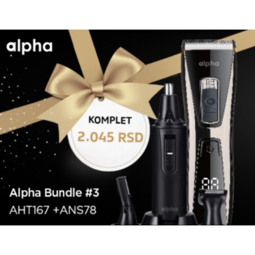 Alpha set trimer AHT167 + trimer ANS78 Slike