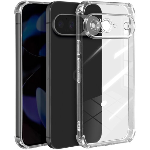 Oem Mayaxess, Udarno ohi&scaron;je za Google Pixel 9 in 9 Pro z ojačanimi vogali, Prozorno, (5000215752) Cene