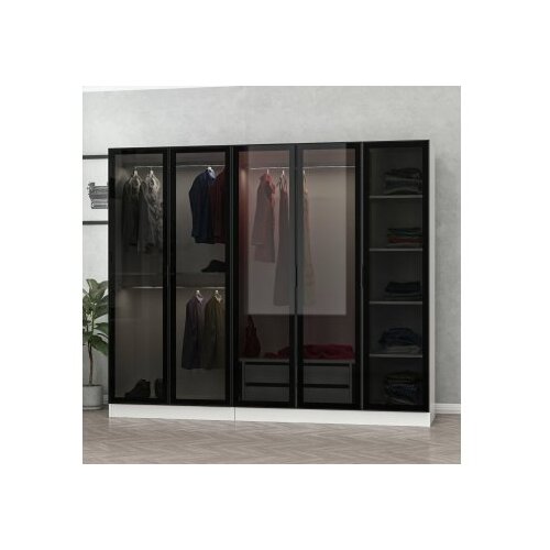 Hanah home Kale 6636 Ormar, 225x210x52cm, Bijeli Slike