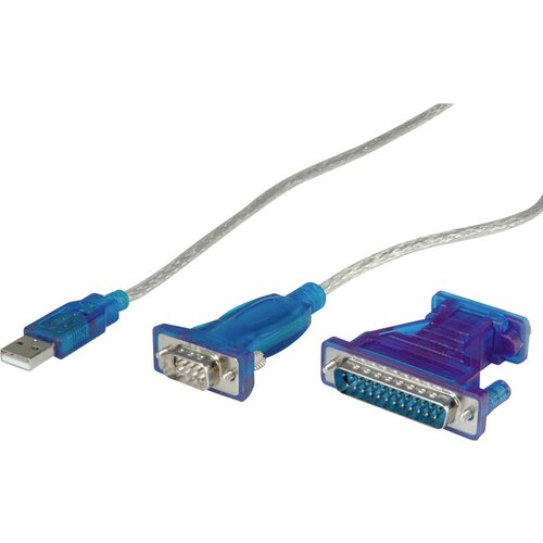 Value pretvorni&scaron;ki kabel USB-serijski\, turkizen\, 1\,8 m USB 2.0 pretvornik 1.80 m, (20416819) Cene