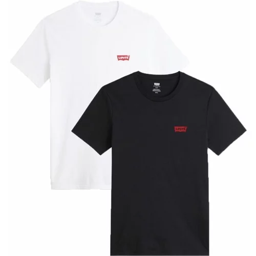 Levi's GRAPHIC CREWNECK T-SHIRT 2 PACK Muška majica, crna, veličina