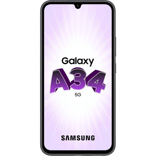 Samsung Smartphone 6.6", 5G, Octa Core 2.6GHz, RAM 6GB, 48Mpixel - Galaxy A34 5G 6GB/128GB Black Cijene
