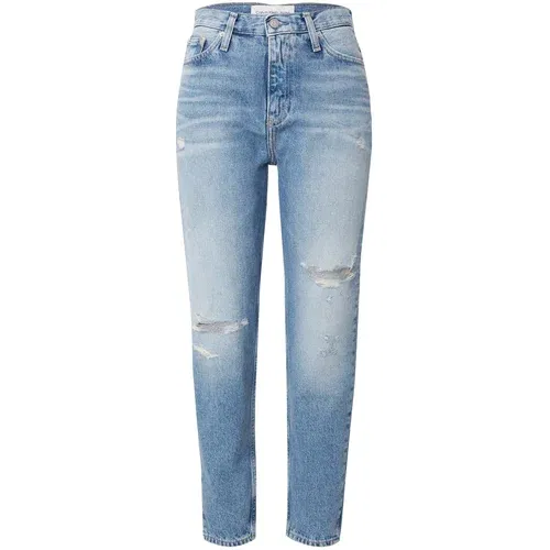 Calvin Klein Jeans Traperice plavi traper