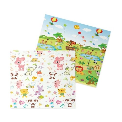 Duck&Bear Nesklopivi tepih od pene sa dva lica Zoo180x250x1 cm ( 13536 ) Cene