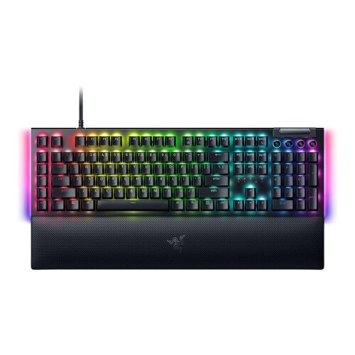 Razer BlackWidow V4 - Mechanical Gaming Keyboard (Green Switch) US Layout Cene