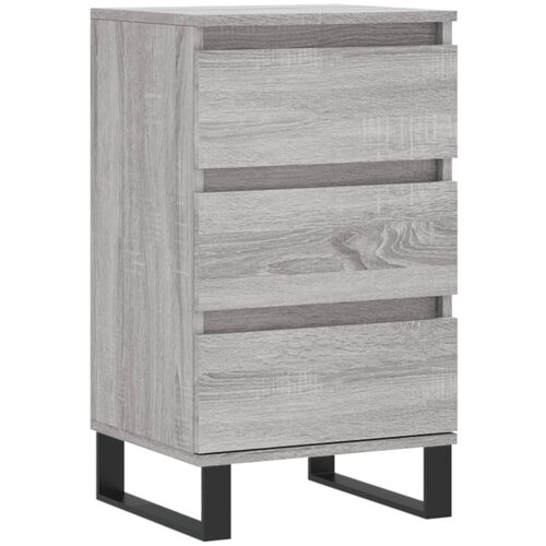 Maison Chic Komoda - Predalnik siva sonoma 40x35x70 cm inženirski les, (21717854) Slike