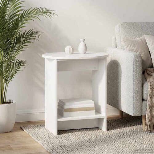  Bocni stol Bijela visokog sjaja 50 x 39,5 x 55 cm Cijene