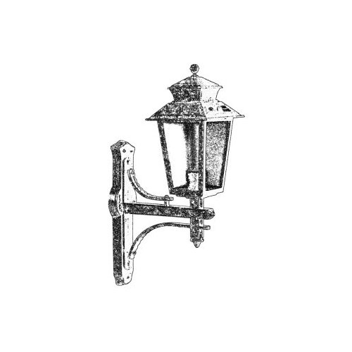 Opviq Vanjska zidna lampa BAP-68211-BKR, 60 cm, E27, 40W, IP65, Smeđa Slike
