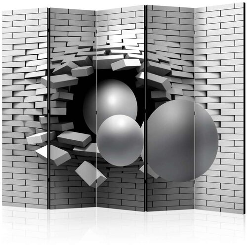  Paravan u 5 dijelova - Brick In The Wall II [Room Dividers] 225x172 Slike
