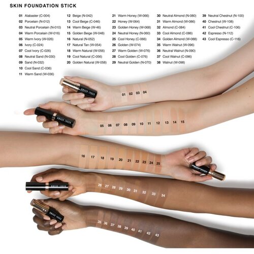 Bobbi Brown Skin Foundation Stick višenamjenski puder u olovci nijansa Warm Beige (W-046) 9 g Cijene