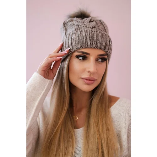 Kesi marka niezdefiniowana Cap K168 light beige