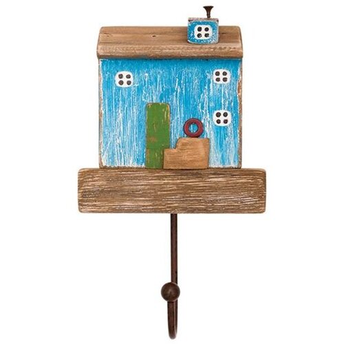 Maredecor Vješalica zidna kućica 13 x 22 cm Cene