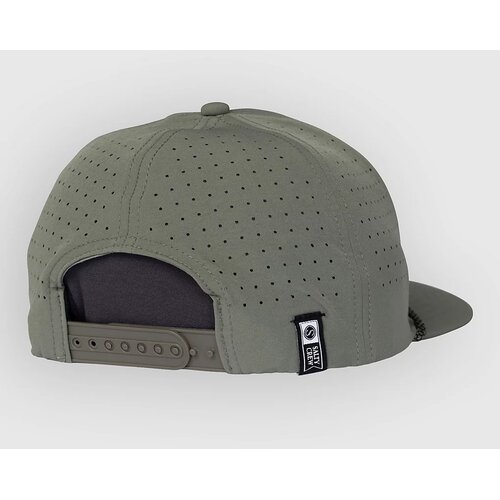 Salty Crew Long Range Snapback Kapa s &amp;scaron;iltom washed green Slike