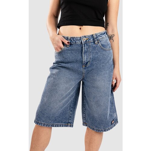 Dickies Carpenter Denim Jort Kratke hlace rinsed blue w / fade Slike