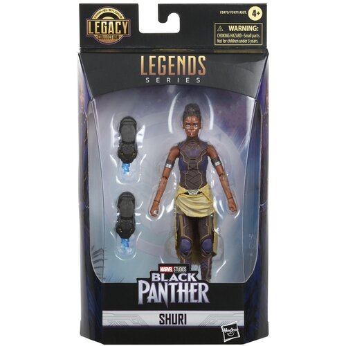 Hasbro Marvel Legends Series Black Panther Legacy Collection Shuri 6-palčna zbirateljska igrača akcijske figure, 2 dodatka, večbarvna (F5975), (20856349) Slike