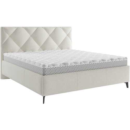 Boxxx OBLAZINJENA POSTELJA 140 cm x 200 cm , tekstil bež Slike