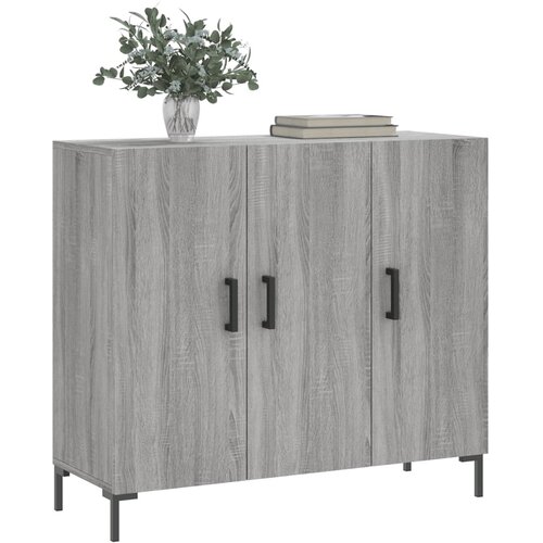  Komoda boja hrasta sonome 90 x 34 x 80 cm konstruirano drvo Slike