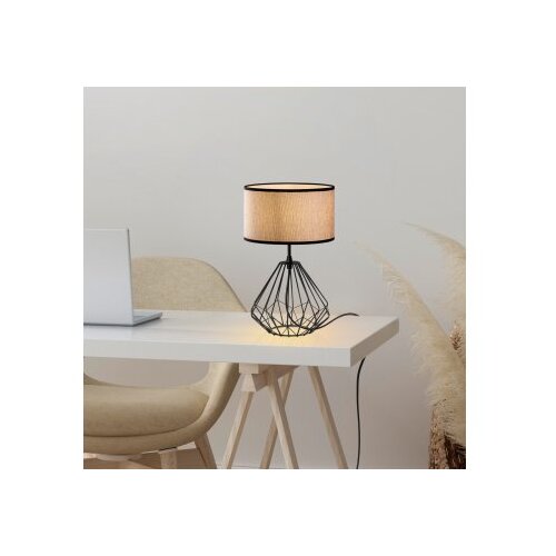 Opviq Stona lampa Diamond-S-707, 25x25x43 cm, IP20, Crno-smeđa Cene