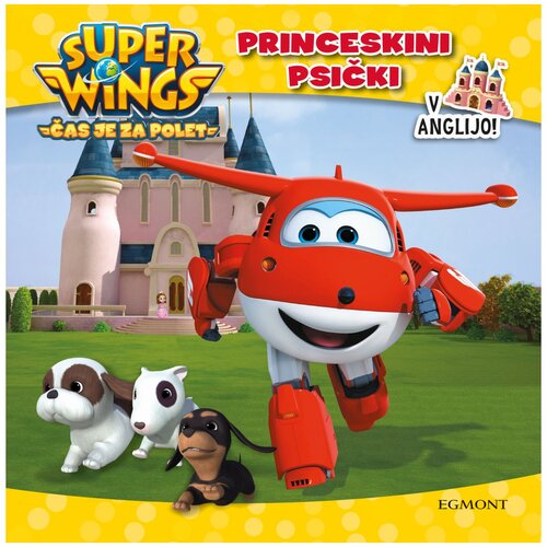 Super Wings Knjiga Princeskini psički Slike