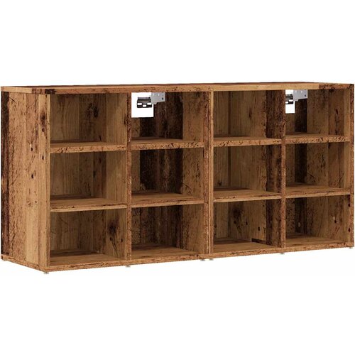 Maison Chic Omarica za obutev - Kopa za čevlje 2 kosa star les 52x30x50 cm, (21778218) Slike