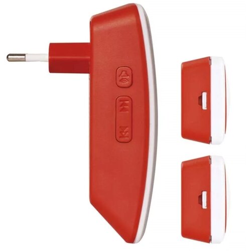  KOMPLET Bežični zvono za utičnicu + 2x dugme 230V IP44 Slike