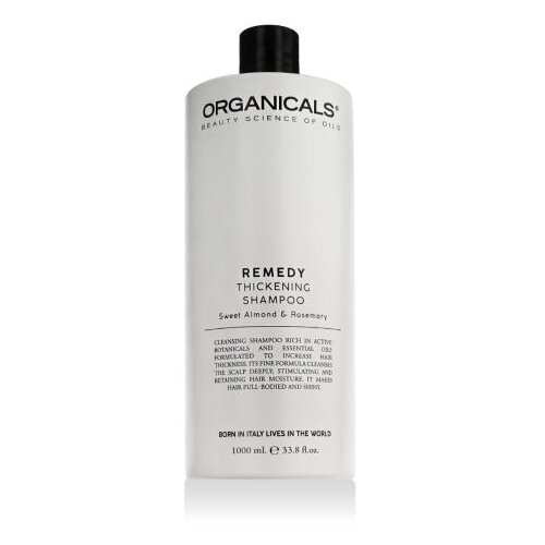 Organicals Remedy Thickening Shampoo 1000 ml &scaron;ampon za tanku kosu za žene Cijene