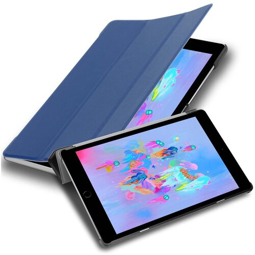 Cadorabo tablični ohi&scaron;je, združljiv z Apple v Jersey Tarmno Blue - Ultra Tanka za&scaron;čitna prevleka z samodejno budnostjo in stojalo funkcijo, (20615550) Cene