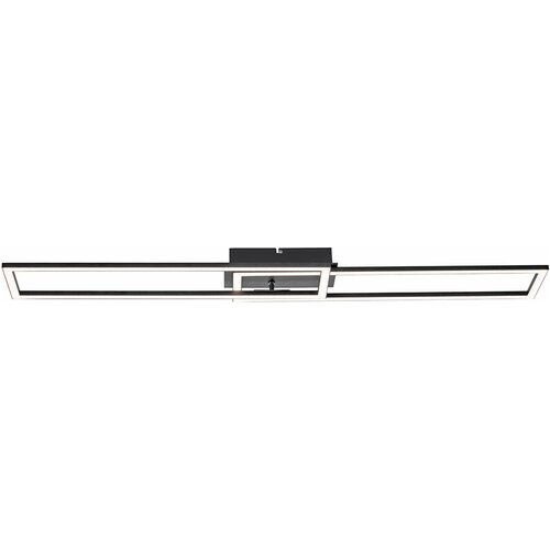PAUL NEUHAUS Stropna svetilka črna 101 cm z LED 3-stopenjsko zatemnitvijo - Georgi Cene