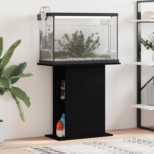 vidaXL Stojalo za akvarij črno 36x75x72,5 cm inženirski les Cene