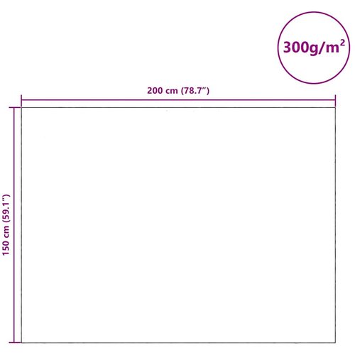  Pokrivači za selidbu 5 pcs Siva 150 x 200 cm tkanina Slike