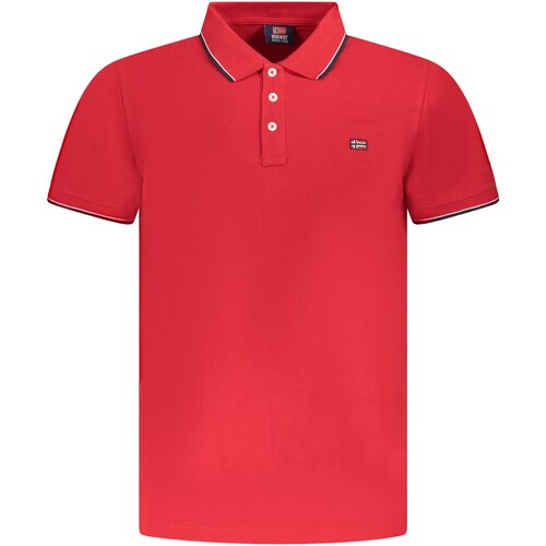 Norway 1963 MEN&amp;amp;#39;S SHORT SLEEVE POLO SHIRT RED Slike