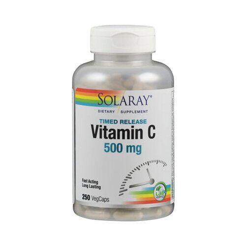 Solaray Timed Release Vitamin C - kapsule Cene