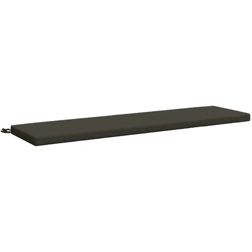 Jastučić za klupu SOEST 100% poliester Antracit 160 x 40 x 5 cm - Antracit 160 x 40 x 5 cm Melange Slike