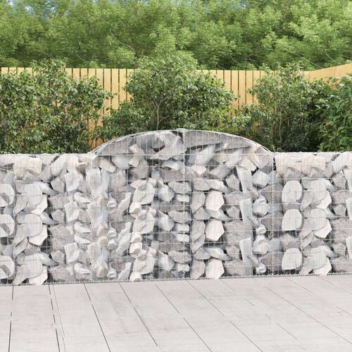  Obokane gabion košare 12kosov 300x30x100/120cm pocinkano železo, (20757923) Cene