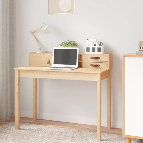 vidaXL Radni stol 110 x 50 x 93 cm od masivne borovine Cijene